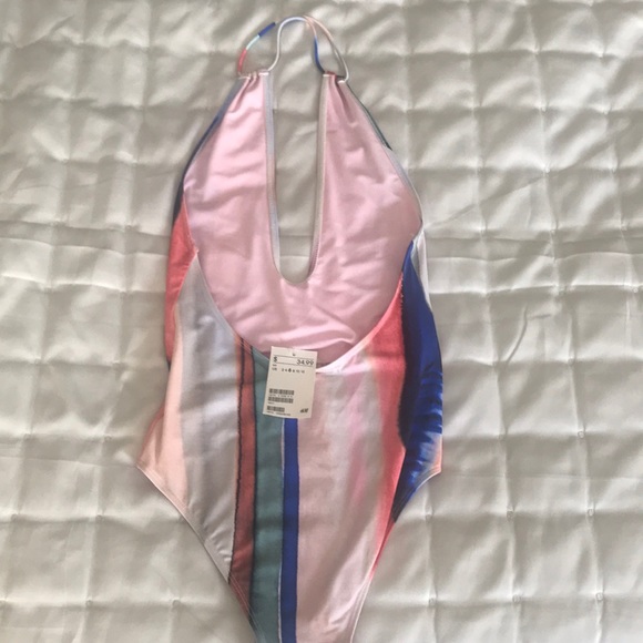 Water color one piece bathing suit - Picture 2 of 3